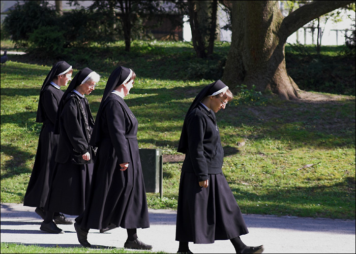 Nuns at Residence Park