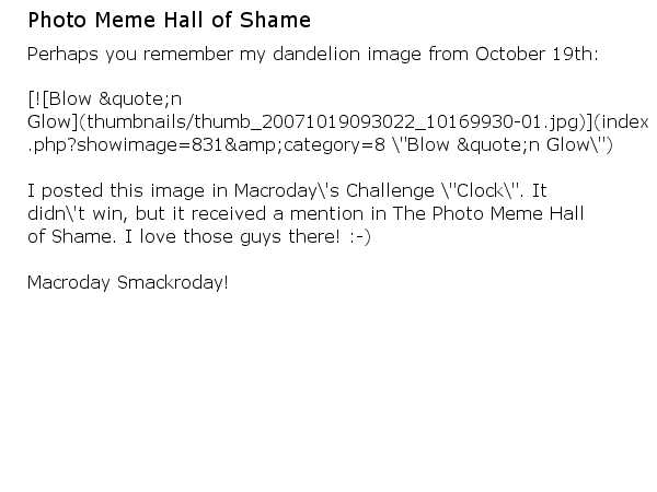 Photo Meme Hall of Shame