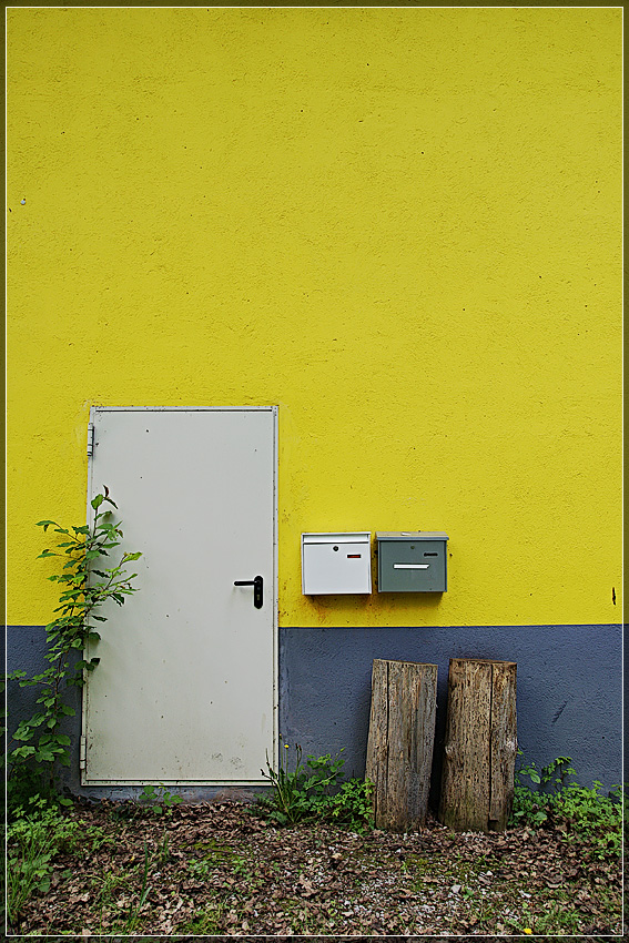 Door in Yellow House